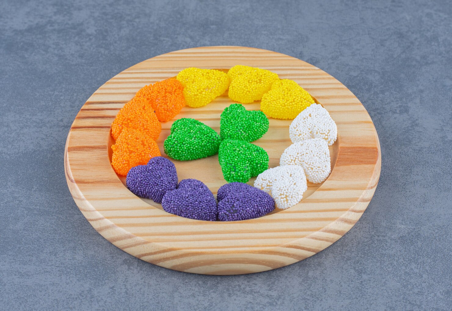 Rainbow Rice Squares